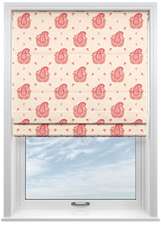 Petal & Block Boothi, Sunset - Twist&Fit Roman Blind
